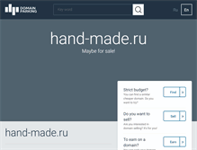 Tablet Screenshot of hand-made.ru